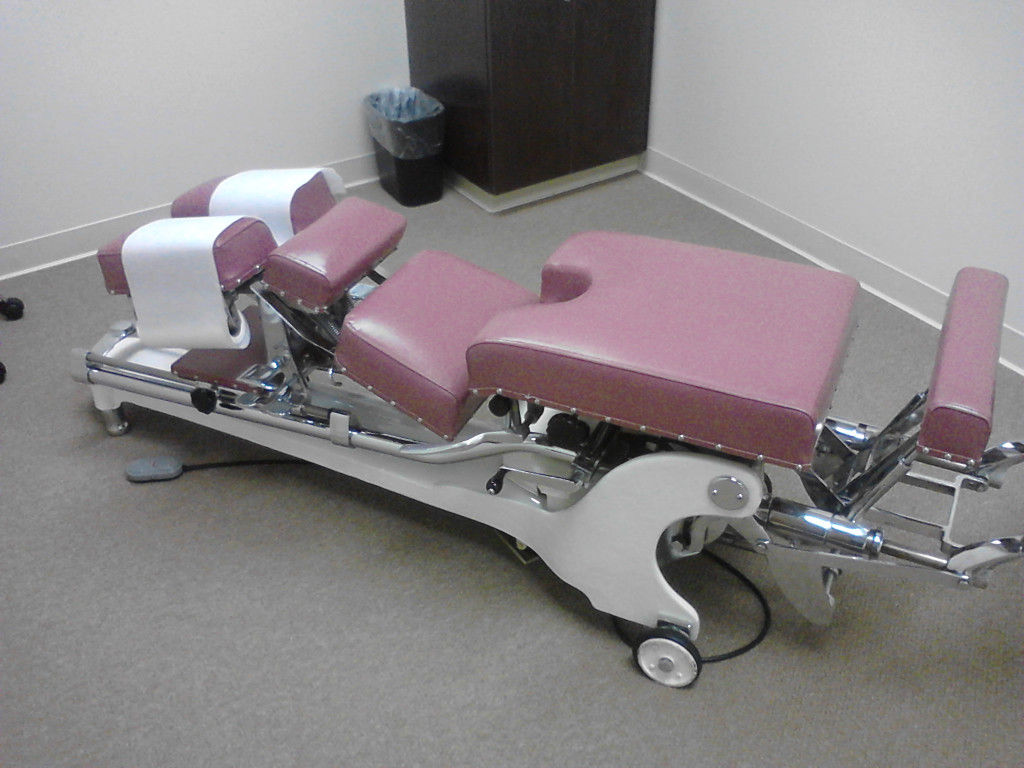 Hi-Lo Table at Camarillo Chiropractor Dr. Hood